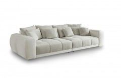 Natascha aus der Kollektion Letz - Sofa beige-weiß