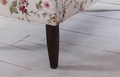 Moro von Benformato - Küchensofa 2-sitzig beige-rot-ocker