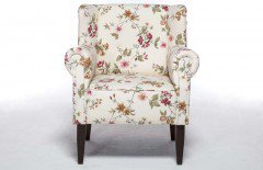 Moro von Benformato - Küchensofa 2-sitzig beige-rot-ocker