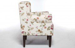 Moro von Benformato - Küchensofa 2-sitzig beige-rot-ocker