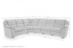 Doreen von Polsteria - Polstergarnitur terra