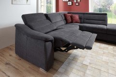 ZE-EM15003 von Zehdenick - Ecksofa grau