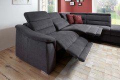 ZE-EM15003 von Zehdenick - Ecksofa grau