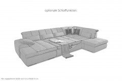 MP-IN15010 von Megapol - Wohnlandschaft grau