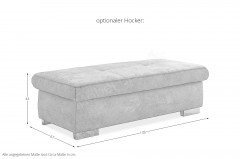 MP-IN15010 von Megapol - Wohnlandschaft grau