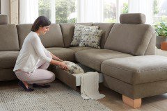 PP-LA15048 von Polipol - Ecksofa Ausführung rechts smoke