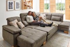 PP-LA16028 von Polipol - Polstergarnitur Ausführung rechts smoke