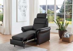 PN-EM16031 von Polinova - Ledergarnitur schwarz