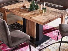 4116 Floyd von K+W Polstermöbel - Eckbank braun