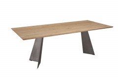 4252 Long Beach von K+W - Sitzbank nachtblau mit Kufengestell