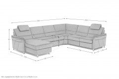 ZE-EM16033 von Zehdenick - Polstergarnitur wine