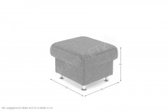 ZE-EM16033 von Zehdenick - Eckgarnitur mocca