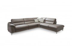 HU-RL16049 von Hukla - Eckgarnitur Ausführung rechts granit