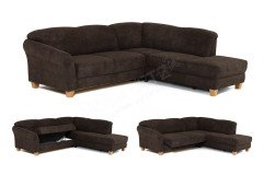 Gotland-LE21 von Sit & More - Polstergarnitur rechts espresso