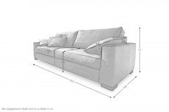 Rockefeller von Het Anker - Einzelsofa walnut