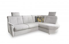Sonoma-LE21 von Sit & More - Eckgarnitur rechts silver