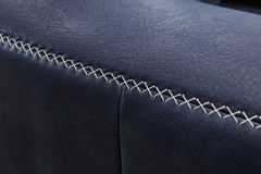 PN-EM15049 von Polinova - Ledersofa nightblue