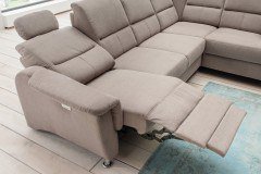 Parole von Benformato - Eckcouch rechts dunkelgrau