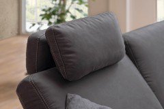 Coast Plus 2.0 von Candy - Ecksofa Ausführung rechts steel