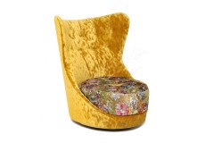 Cocoa Island von Bretz - Sessel gold-grün