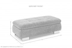 MP-IN14007 von Megapol - Eckgarnitur anthrazit