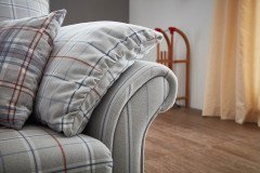 Jochberg von Schröno - Polstergarnitur hellgrau-gemustert