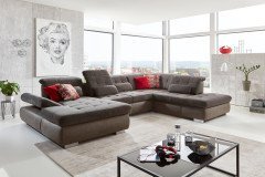 MP-IN17004 von Megapol - XXL-Sofa Ausführung rechts anthrazit-slate