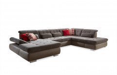 MP-IN17004 von Megapol - XXL-Sofa Ausführung rechts anthrazit-slate