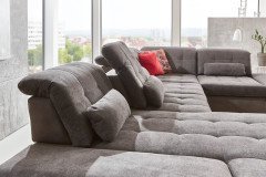 MP-IN17004 von Megapol - XXL-Sofa Ausführung rechts anthrazit-slate