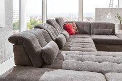 MP-IN17004 von Megapol - XXL-Sofa Ausführung rechts anthrazit-slate