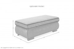 MP-IN17041 von Megapol - Ecksofa Ausführung links grau