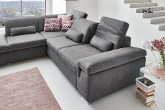 MP-IN17041 von Megapol - Ecksofa Ausführung links grau