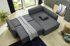 Boomer von Job - Polsterecke Ausführung rechts dunkelgrau