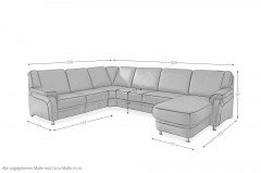 PN-EM06001 von Polinova - Wohnlandschaft schoko