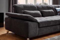 MP-IN18012 von Megapol - Eckgarnitur Variante rechts black