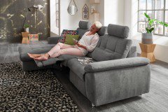 MP-IN16036 von Megapol - Eckgarnitur Ausführung links grau