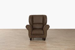 Carlos von Grant Factory - Ohrensessel dunkelbraun