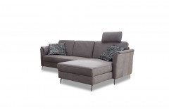 S896 Pisa von Ponsel - Ecksofa rechts hellgrau