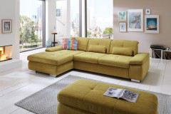 Atlantis-S von Planpolster - Ecksofa lime