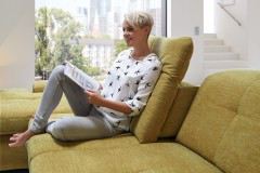 Atlantis-S von Planpolster - Ecksofa lime