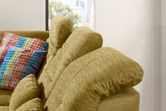 Atlantis-S von Planpolster - Ecksofa lime