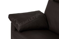 CL 500 von Erpo Polstermöbel - Ledergarnitur rechts mocca