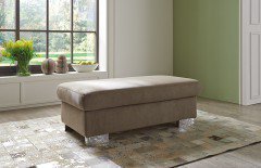 Rumba von Planpolster - Eckgarnitur sand