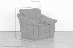 Talos-LE18 von Grant Factory - Ecksofa Variante links granit