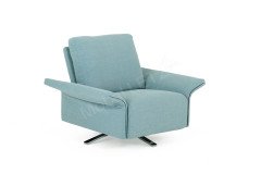 Modena-LE18 von Erpo Polstermöbel - Einzelsessel aqua
