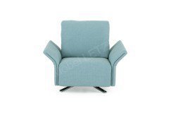 Modena-LE18 von Erpo Polstermöbel - Einzelsessel aqua