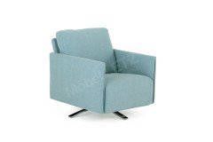 Modena-LE18 von Erpo Polstermöbel - Einzelsessel aqua