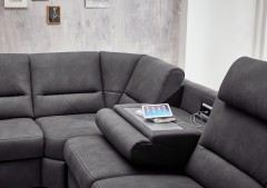 Dakar-S von Planpolster - Wohnlandschaft Variante rechts grau