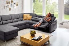 Dakar-S von Planpolster - Wohnlandschaft Variante rechts grau