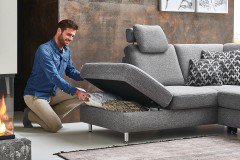 ZE-EM18013 von Zehdenick - Wohnlandschaft Variante links steel